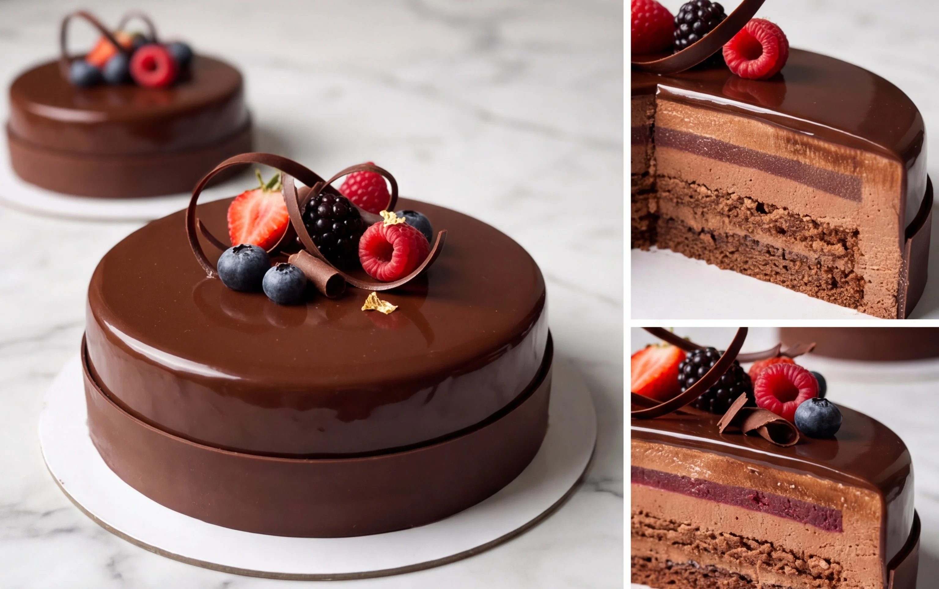 Entremet Chocolat : Chef-d&rsquo;œuvre Glacé & Gourmand