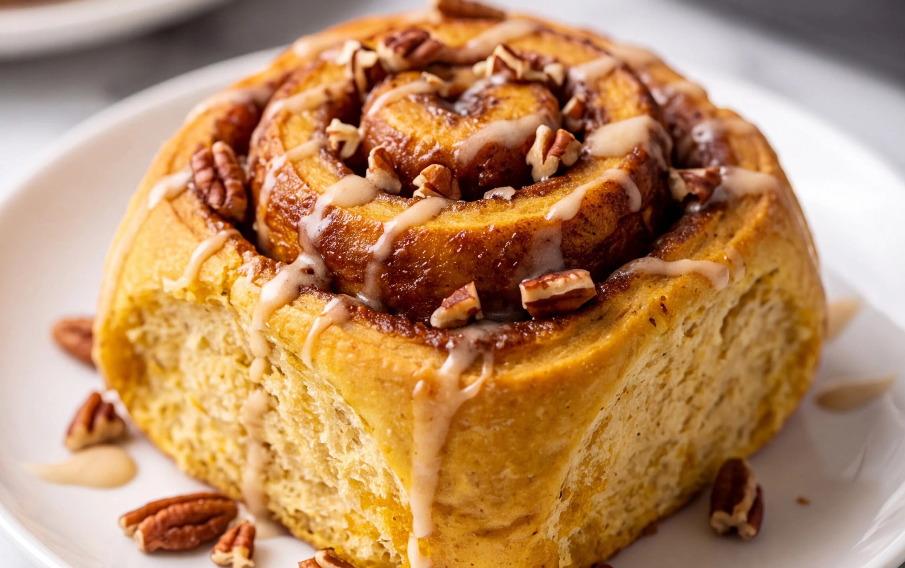 Pumpkin Butter Cinnamon Rolls